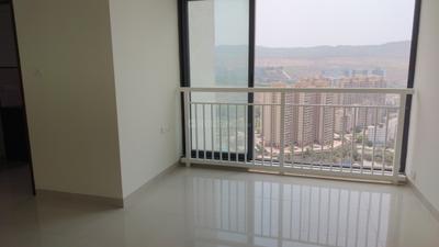 Living Room Image of 1000 Sq.ft 2 BHK Apartment / Flat for rent in Dynamix Divum, Malad East Mumbai for Rs. 71000