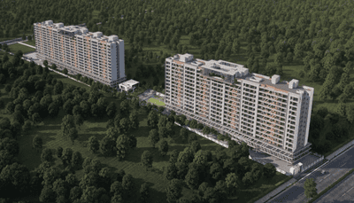 Image of 1019 Sq.ft 2 BHK Apartment / Flat for sale in Unique K City, Keshav Nagar, Pune for Rs. 7000000