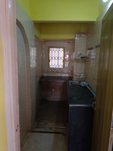 Kitchen Image of 750 Sq.ft 2 BHK Builder Floor for rent in Baguiati Kolkata for Rs. 9500