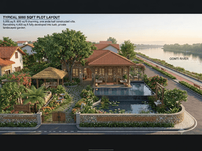 Image of 5000 Sq.ft 2 BHK Farm House for sale in Gangaganj, Lucknow for Rs. 5100000