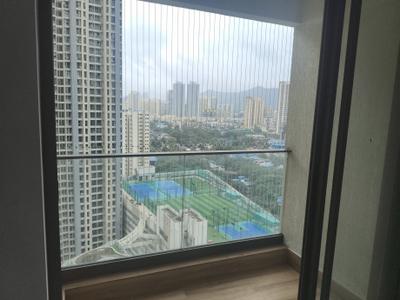 Balcony Image of 700 Sq.ft 2 BHK Apartment / Flat for rent in Raymond Ten X Habitat Raymond Realty Tower F, Thane West Thane for Rs. 47000