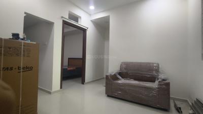 Living Room Image of 720 Sq.ft 1 BHK Apartment / Flat for rent in Kondapur Hyderabad for Rs. 22000