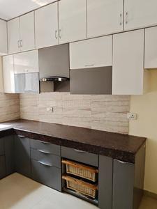 Kitchen Image of 1600 Sq.ft 3 BHK Builder Floor for rent in Omaxe Shubhangan, Kherka Musalman Bahadurgarh for Rs. 16000