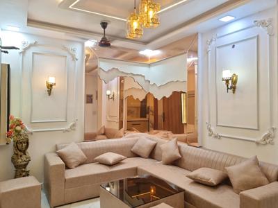 Living Room Image of 810 Sq.ft 3 BHK Apartment / Flat for sale in Dwarka Mor New Delhi for Rs. 6000000