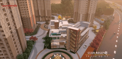Image of 1891 Sq.ft 3 BHK Apartment / Flat for sale in The Regent, Kondapur, Hyderabad for Rs. 21000000