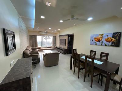 Hall Image of 1500 Sq.ft 3 BHK Apartment / Flat for rent in  Sea Castle Apartments, Andheri West Mumbai for Rs. 170000