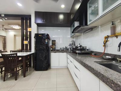 Kitchen Image of 1630 Sq.ft 3 BHK Apartment / Flat for sale in Swati Florence, South Bopal Ahmedabad for Rs. 9700000
