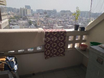 Balcony Image of 1000 Sq.ft 2 BHK Apartment / Flat for sale in Goyal Plaza, Satellite Ahmedabad for Rs. 7500000