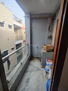 Balcony Image of 900 Sq.ft 3 BHK Builder Floor for rent in Sector 24 Rohini New Delhi for Rs. 25000