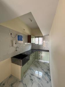 Kitchen Image of 452 Sq.ft 1 BHK Builder Floor for rent in HSR Layout Bengaluru for Rs. 25000