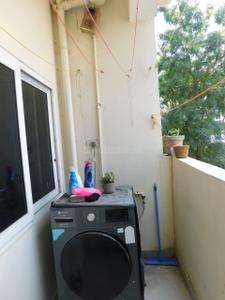 Balcony Image of 1200 Sq.ft 2 BHK Apartment / Flat for sale in Hitech City Hyderabad for Rs. 9000000