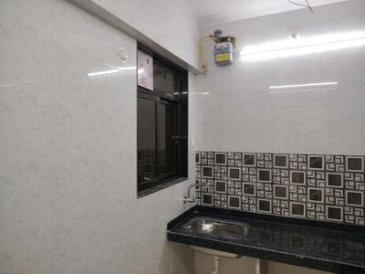Kitchen Image of 540 Sq.ft 1 BHK Apartment / Flat for rent in Vijay Ratnatej Tower, Kasarvadavali Thane for Rs. 17000