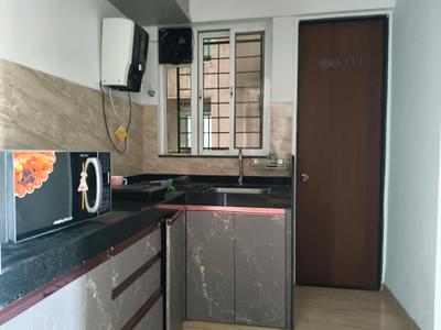 Kitchen Image of 783 Sq.ft 1 BHK Apartment / Flat for sale in VTP Leonara E Building, Mahalunge Pune for Rs. 5300000