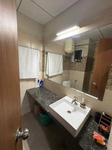 Bathroom Image of 435 Sq.ft 1 RK Studio for rent in Paramount Pine And Oak Studio, Surajpur Greater Noida for Rs. 15000