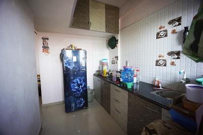 Kitchen Image of 1053 Sq.ft 1 BHK Apartment / Flat for sale in Divyajivan City, Nava Naroda Ahmedabad for Rs. 2400000