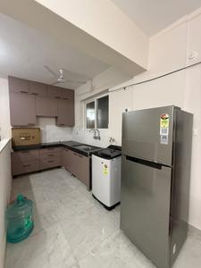 Kitchen Image of 440 Sq.ft 1 BHK Apartment / Flat for rent in Prabhu Signature, Green Valley Goa for Rs. 22000