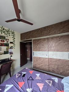 Bedroom Image of 1170 Sq.ft 2 BHK Apartment / Flat for rent in SJR Blue Waters, Parappana Agrahara Bengaluru for Rs. 66000