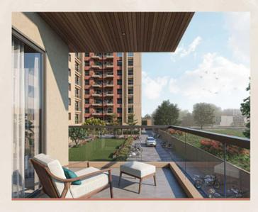 Image of 1285 Sq.ft 2 BHK Apartment / Flat for sale in Pal, Surat for Rs. 5975250