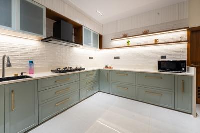 Kitchen Image of 3240 Sq.ft 4 BHK Apartment / Flat for sale in Sewani Viceroy Villa Apartments, Vastrapur Ahmedabad for Rs. 32500000