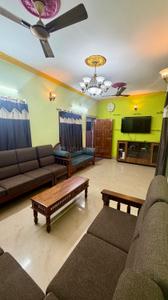 Living Room Image of 1200 Sq.ft 3 BHK Duplex for rent in Asthalakshmi Nagar, Valasaravakkam Chennai for Rs. 90000