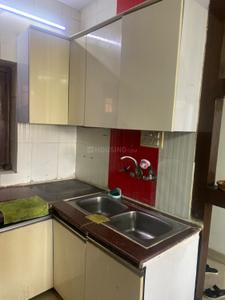 Kitchen Image of 1350 Sq.ft 3 BHK Apartment / Flat for rent in DDA Navniti Apartments, Patparganj New Delhi for Rs. 50000