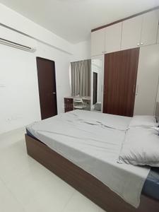 Bedroom Image of 500 Sq.ft 1 BHK Apartment / Flat for rent in Madhapur Hyderabad for Rs. 27000
