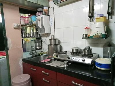 Kitchen Image of 538 Sq.ft 1 BHK Apartment / Flat for sale in Vighnaharta CHS, Parel Mumbai for Rs. 14800000