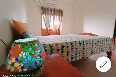 Bedroom Image of 690 Sq.ft 1.5 BHK Apartment / Flat for rent in  Tropical Dreams, Siolim Goa for Rs. 30000