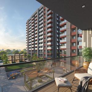 Image of 1260 Sq.ft 2 BHK Apartment / Flat for sale in Dindoli, Surat for Rs. 3466000