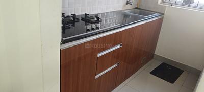 Kitchen Image of 500 Sq.ft 2 BHK Apartment / Flat for rent in VGN Fairmont, Guindy Chennai for Rs. 32000