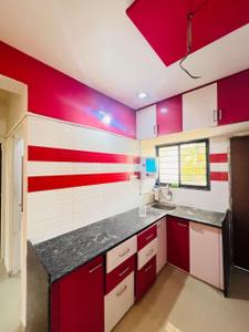 Kitchen Image of 1050 Sq.ft 2 BHK Apartment / Flat for rent in Vemali Vadodara for Rs. 15000
