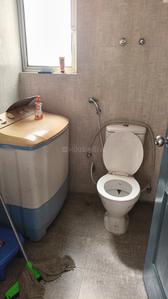 Bathroom Image of 585 Sq.ft 1 BHK Apartment / Flat for rent in Aditya Urban Homes, Bamheta Village Ghaziabad for Rs. 16000