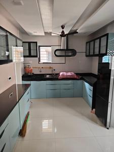 Kitchen Image of 1725 Sq.ft 3 BHK Apartment / Flat for rent in Adajan Surat for Rs. 43000