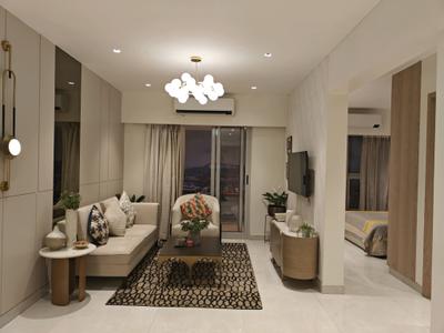 Living Room Image of 725 Sq.ft 2 BHK Apartment / Flat for sale in Siddha Sky, Sion Mumbai for Rs. 18500000