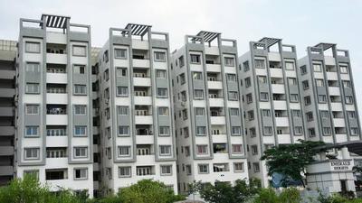 Image of 1145 Sq.ft 2 BHK Apartment / Flat for sale in Syamantaka Emerald Heights, Bachupally, Hyderabad for Rs. 7200000