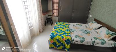 Bedroom Image of 700 Sq.ft 1 BHK Apartment / Flat for rent in Kalyan Nagar Bengaluru for Rs. 29500