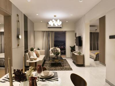 Living Room Image of 835 Sq.ft 2 BHK Apartment / Flat for rent in Veena Serene Residential, Chembur Mumbai for Rs. 65000