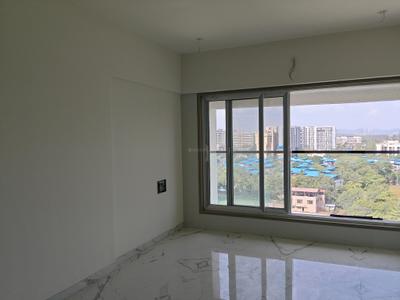 Living Room Image of 615 Sq.ft 1 BHK Apartment / Flat for rent in Concrete Sai Sanskar, Chembur Mumbai for Rs. 46000