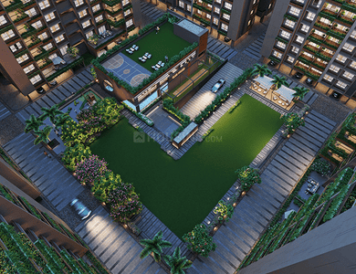 Image of 2050 Sq.ft 3 BHK Apartment / Flat for sale in Shilp Residency, Gota, Ahmedabad for Rs. 11100000