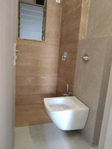 Common Bathroom Image of 705 Sq.ft 1 BHK Apartment / Flat for sale in Pushpak Nagar Navi Mumbai for Rs. 4625000