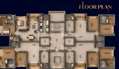 Image of 1250 Sq.ft 2 BHK Apartment / Flat for sale in DSK Garden Enclave, Kondhwa, Pune for Rs. 9000000