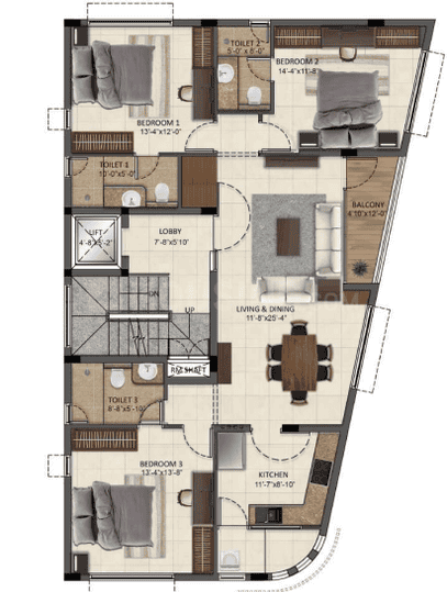 Luxury Apartment Main Image 1