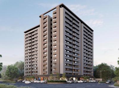 Image of 1665 Sq.ft 3 BHK Apartment / Flat for rent in Shree Sharanam Sky, Sargasan, Gandhinagar for Rs. 40000