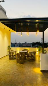 Balcony Image of 4500 Sq.ft 4 BHK Independent House for sale in Mirchandani Shalimar Palms, Greater Brajeshwari Indore for Rs. 55100000