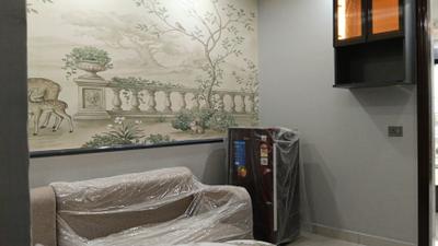 Living Room Image of 500 Sq.ft 1 BHK Builder Floor for rent in Patel Nagar Gurgaon for Rs. 31000