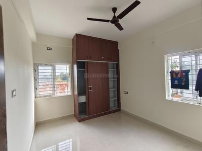 Bedroom Image of 604 Sq.ft 1 BHK Builder Floor for rent in Bellandur Bengaluru for Rs. 30000