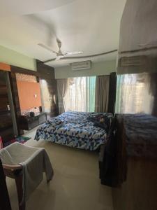 Bedroom Image of 840 Sq.ft 2 BHK Apartment / Flat for rent in Nahar Jonquille and Jamaica, Powai Mumbai for Rs. 87000