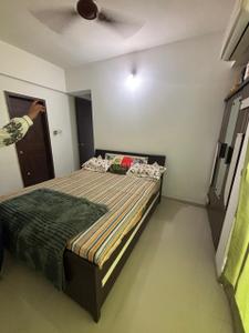 Bedroom Image of 950 Sq.ft 2 BHK Apartment / Flat for rent in Gagan Micasaa Phase 2, Wagholi Pune for Rs. 20000