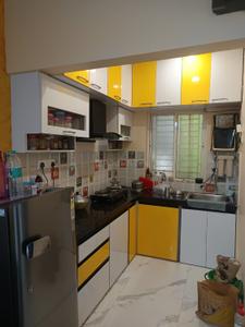 Kitchen Image of 600 Sq.ft 1 BHK Apartment / Flat for sale in Lake Town Kolkata for Rs. 3400000