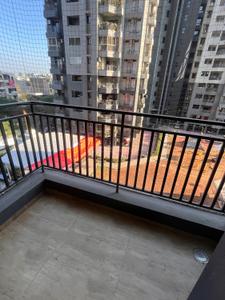 Balcony Image of 2005 Sq.ft 3 BHK Apartment / Flat for rent in Sakar Elite Apex, Mahalakshmi Nagar Indore for Rs. 38000